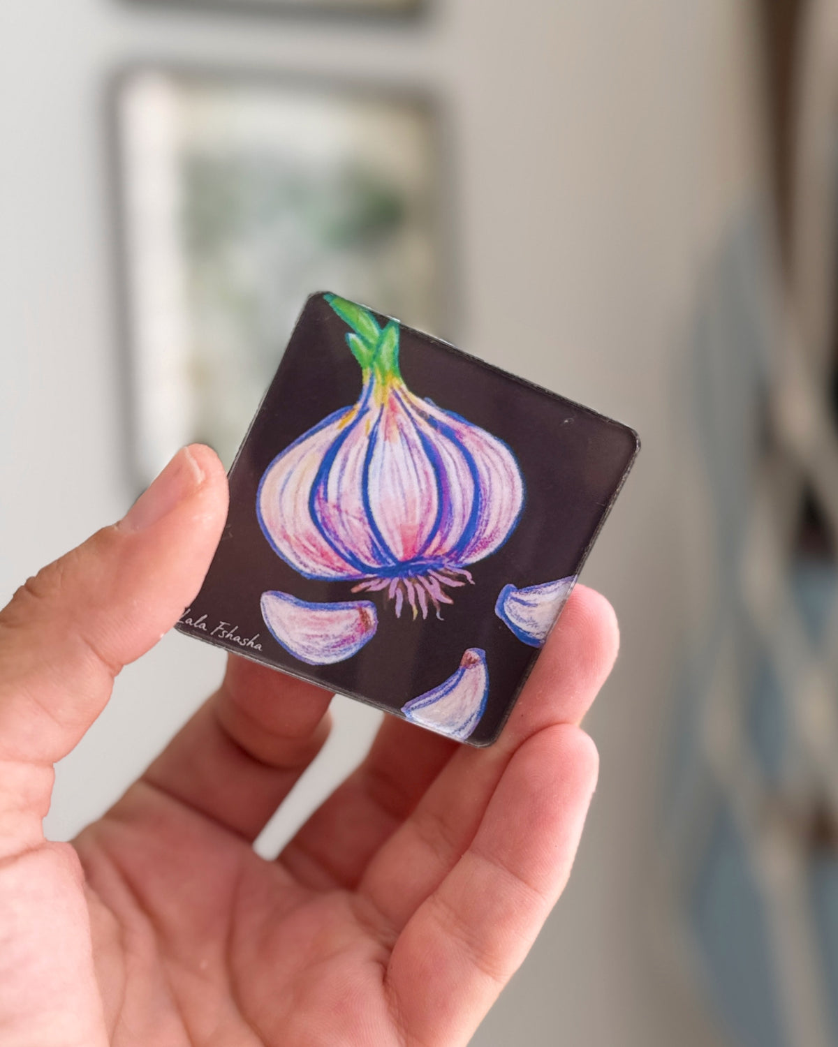 Acrylic Fridge Magnets – Original Illustrations