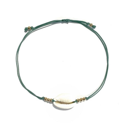 MICRO MACRAME BRACELET צמיד מקרמה צדף