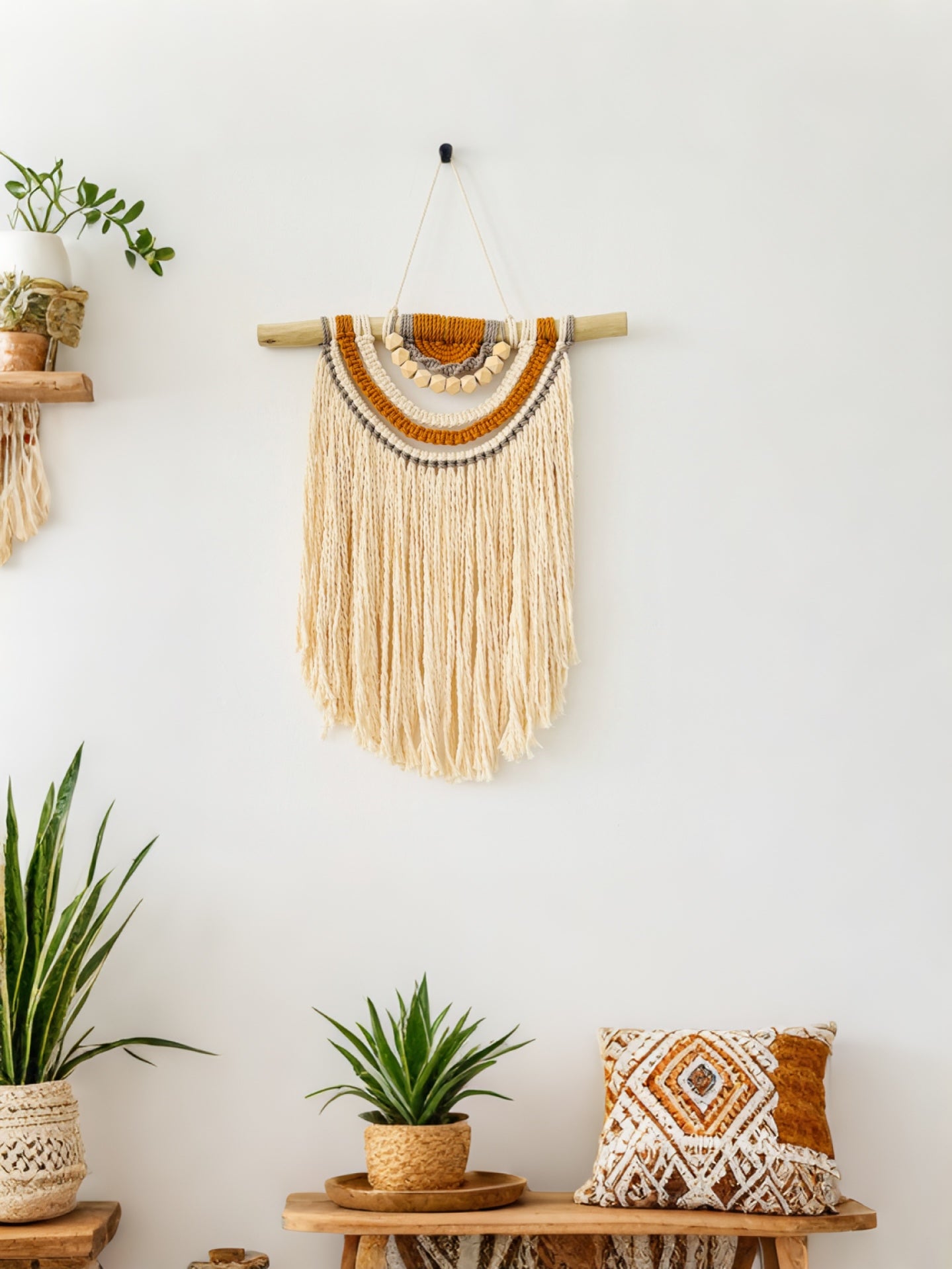 מקרמה לקיר Erica MACRAME WALL HANGER ZOOM OUT