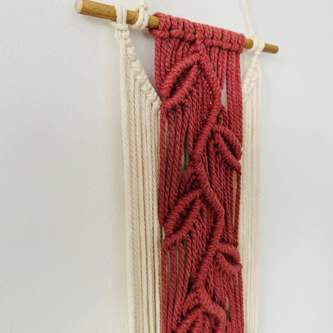 מקרמה לקיר Samantha MACRAME WALL HANGER ZOOM IN