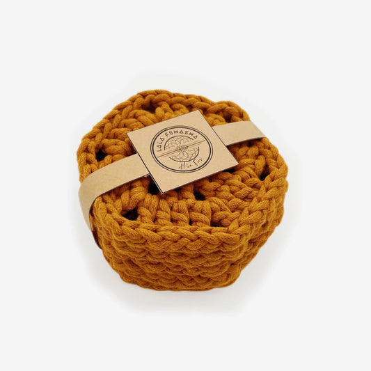 תחתיות Autumn CROCHET COASTER